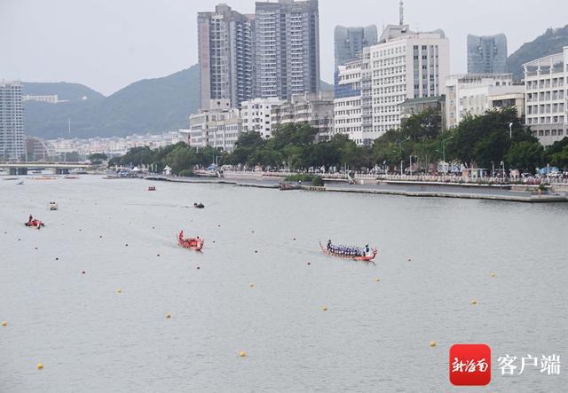 海南省第七届少数民族传统体育运动会龙舟项目比赛落幕(图3)